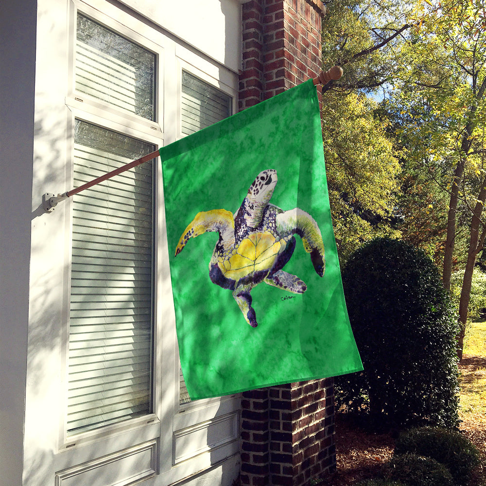 Turtle  Dancing Flag Canvas House Size