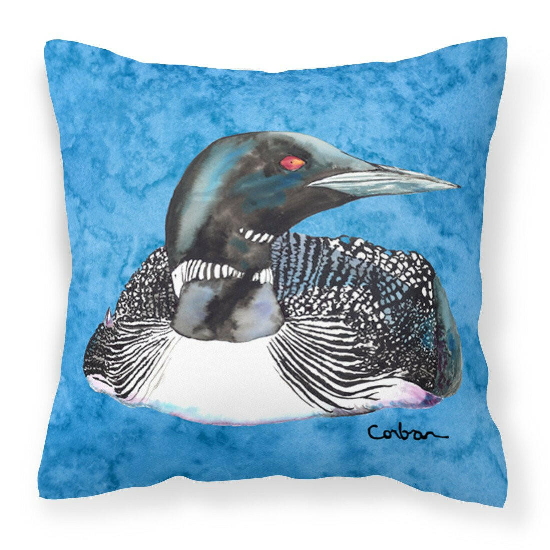 Loon Fabric Decorative Pillow 8717PW1414 - the-store.com