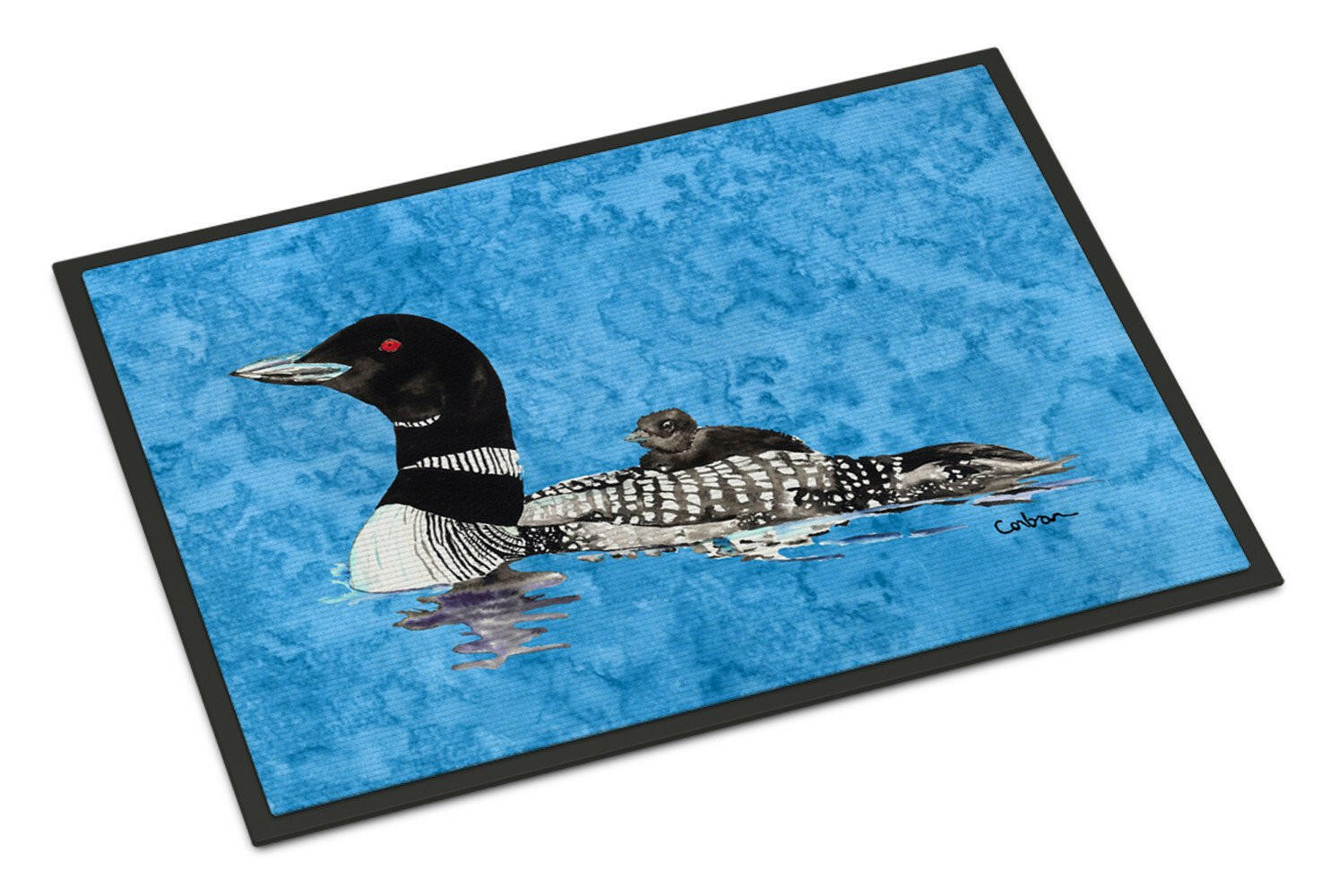 Momma and Baby Loon Indoor or Outdoor Mat 24x36 8718JMAT - the-store.com
