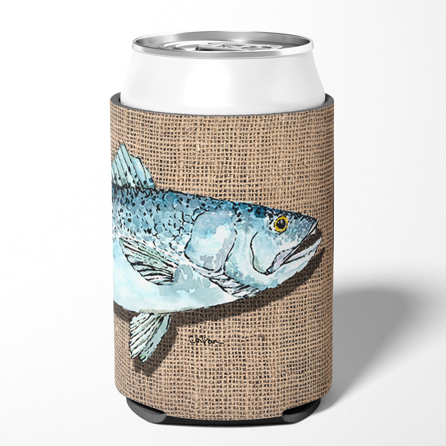 Speckled Trout Can or Bottle Beverage Insulator Hugger.