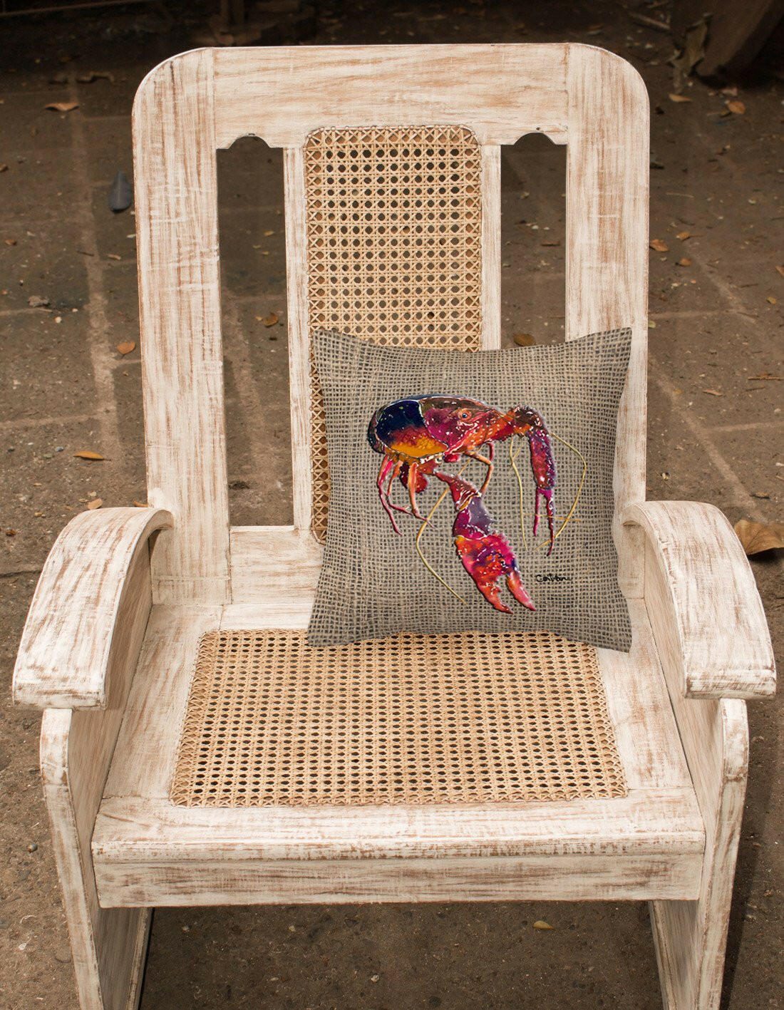 Crawfish Decorative   Canvas Fabric Pillow - the-store.com