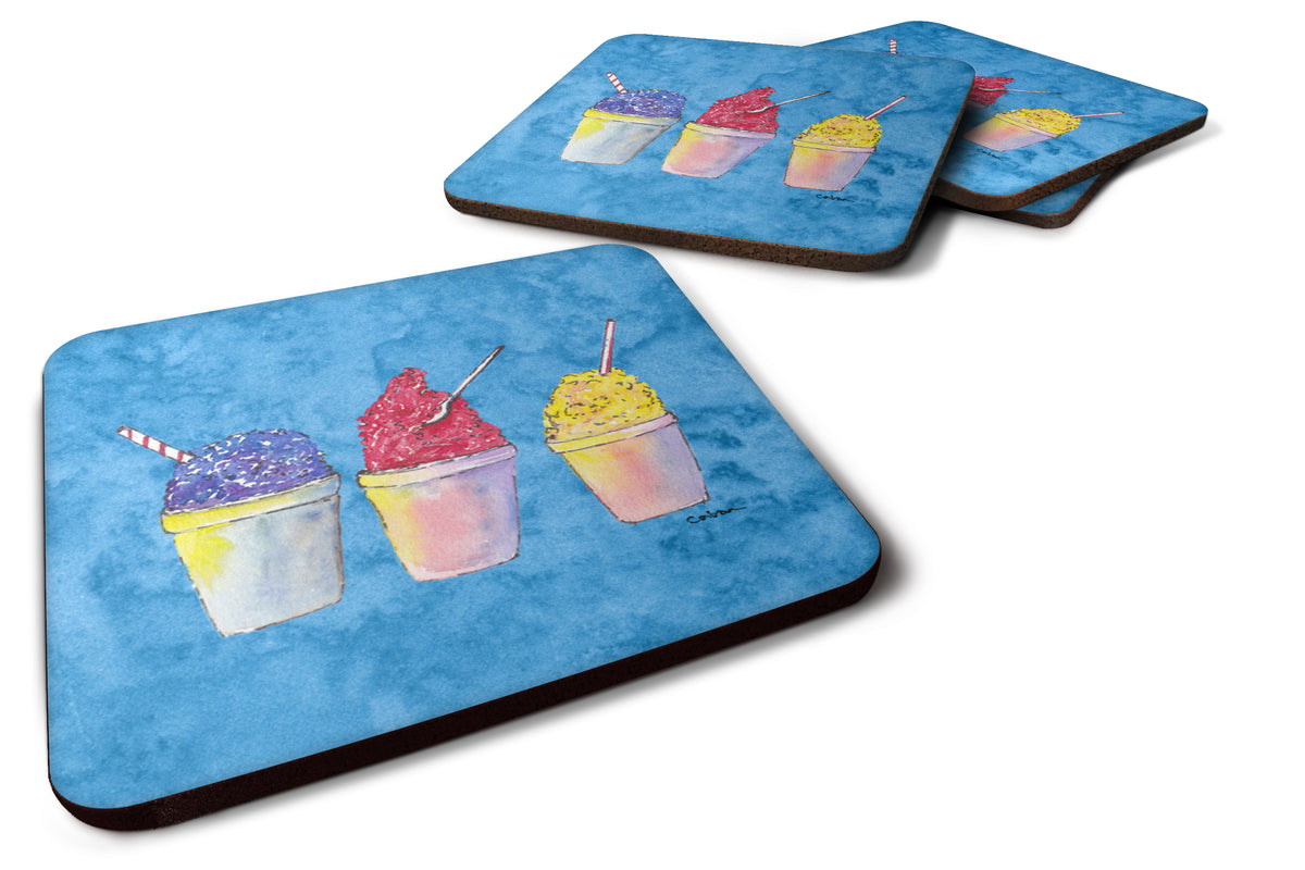 Set of 4 Snowballs Foam Coasters - the-store.com