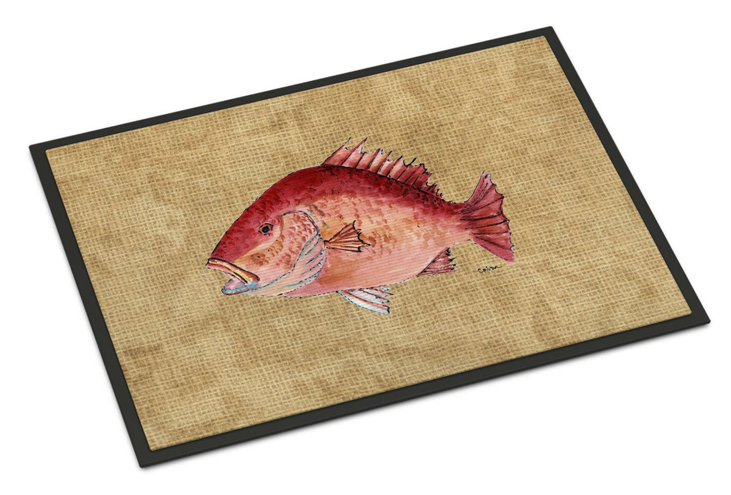 Strawberry Snapper Indoor or Outdoor Mat 24x36 - the-store.com