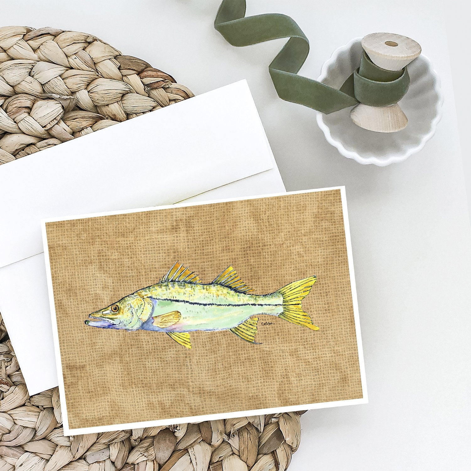 Buy this Snook Greeting Cards and Envelopes Pack of 8