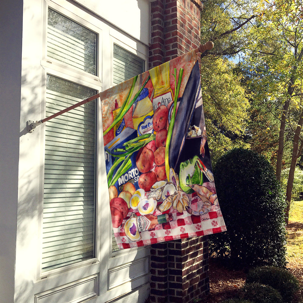 Gumbo and Potato Salad  Flag Canvas House Size 8825