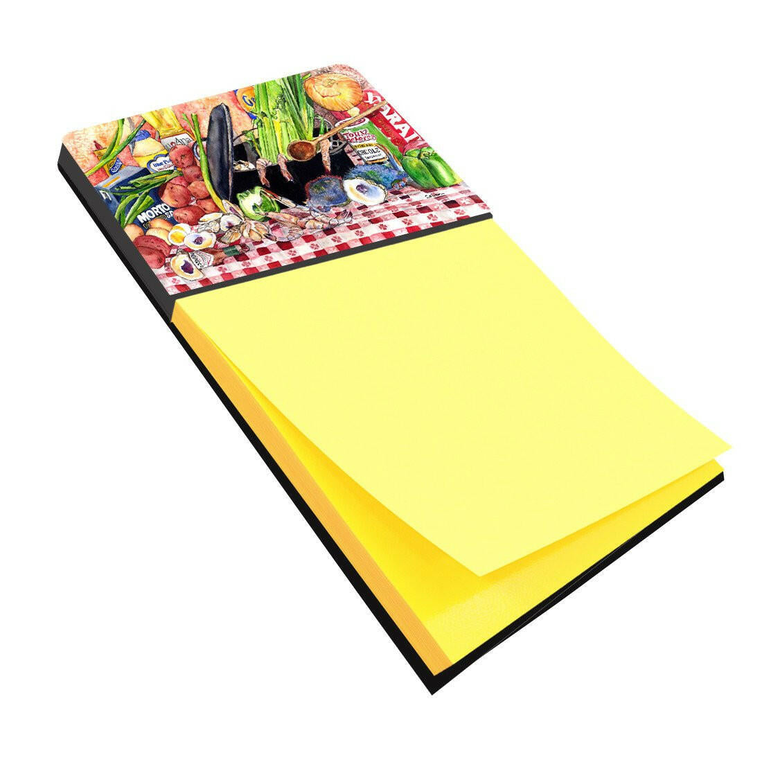 Gumbo and Potato Salad Refiillable Sticky Note Holder or Postit Note Dispenser 8825SN by Caroline's Treasures