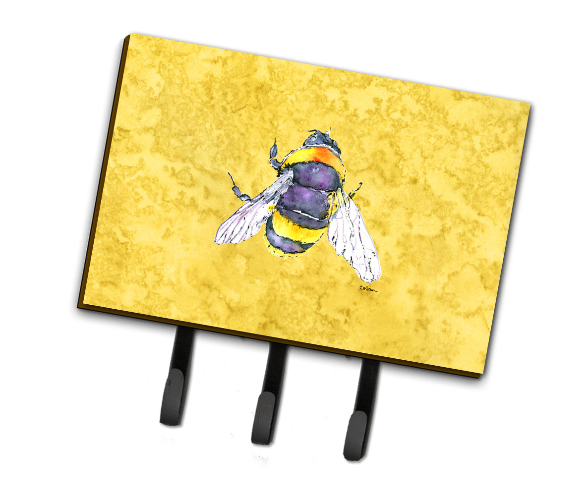 Bee on Yellow Leash or Key Holder