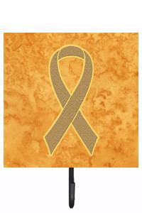 Peach Ribbon for Uterine Cancer Awareness Leash or Key Holder AN1219SH4 by Caroline&#39;s Treasures