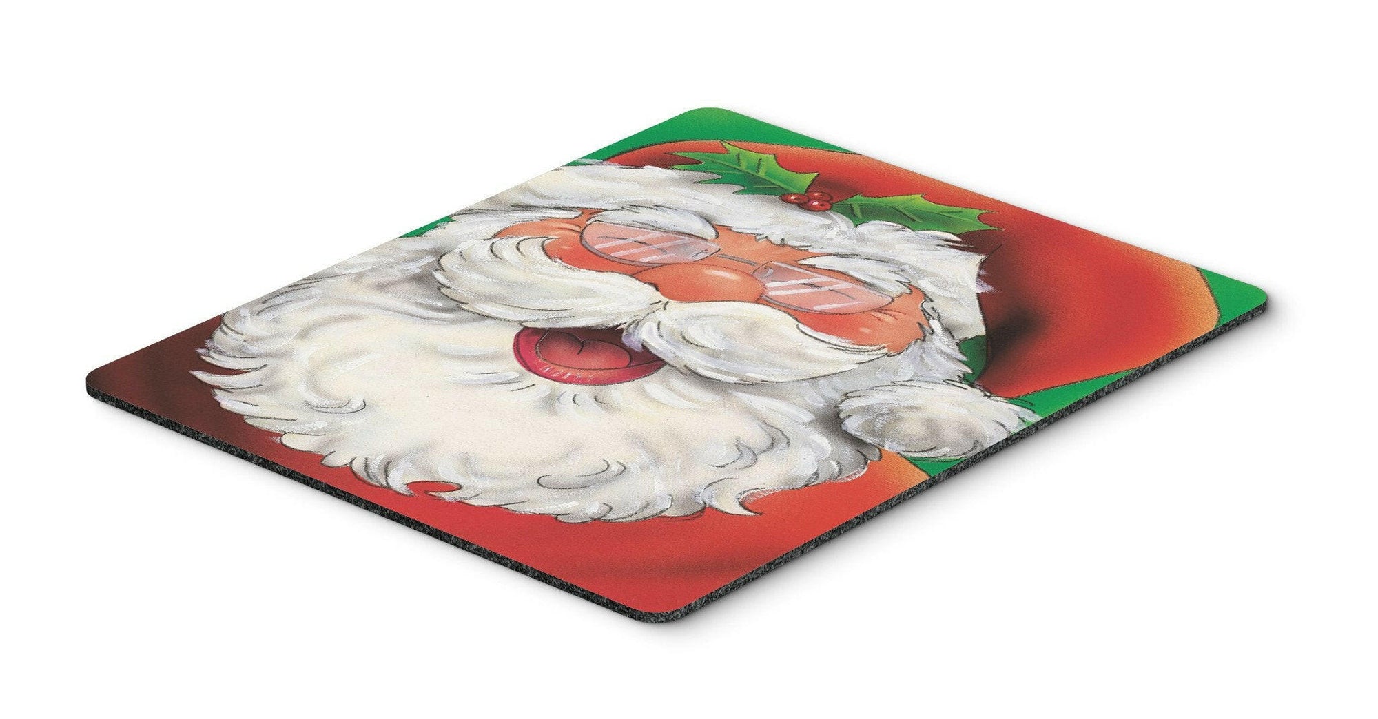 Jolly Santa Claus Mouse Pad, Hot Pad or Trivet AAH7262MP by Caroline's Treasures