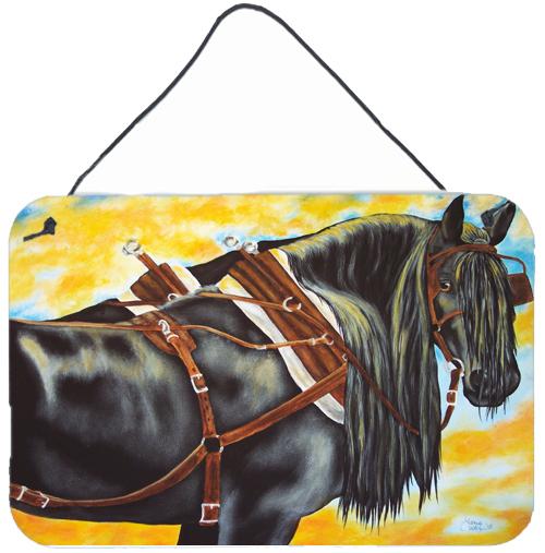 Day's End Horse Wall or Door Hanging Prints by Caroline's Treasures