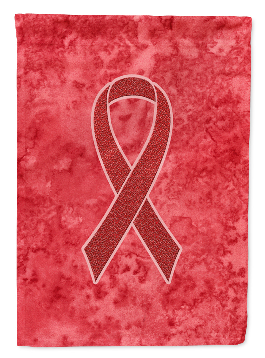 Red Ribbon for Aids Awareness Flag Garden Size AN1213GF