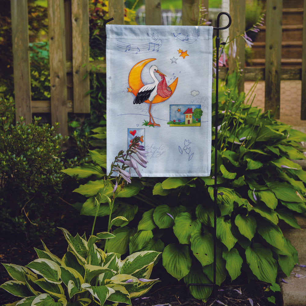 Expecting Stork bringing Baby Flag Garden Size APH1017GF