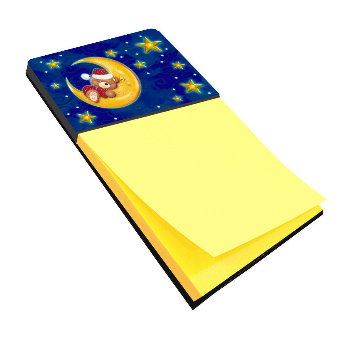 Bear Sleeping in the Moon and Stars Sticky Note Holder APH514BSN by Caroline's Treasures