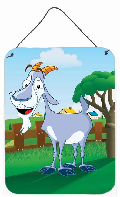 Billy the Goat Wall or Door Hanging Prints APH7634DS1216 by Caroline's Treasures