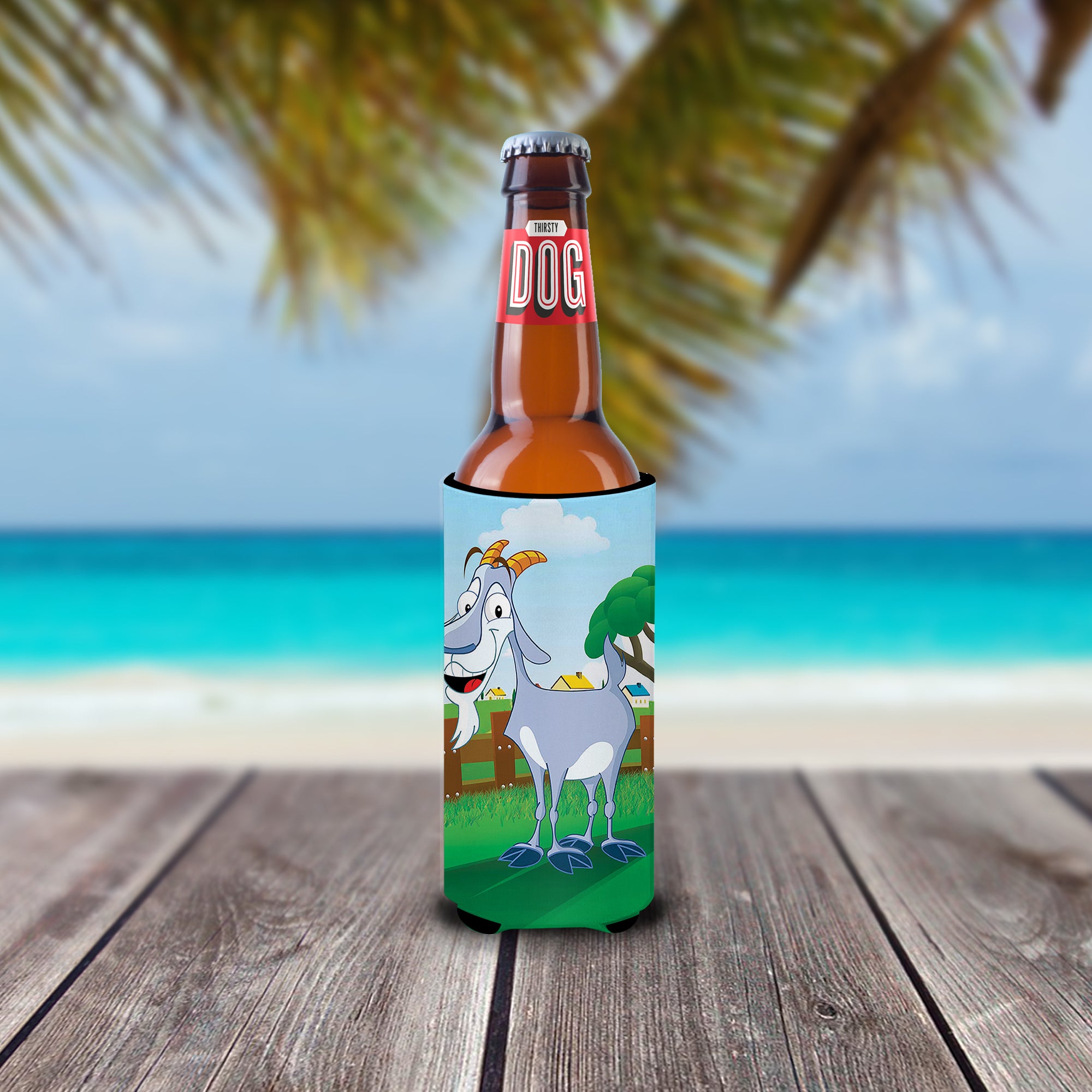 Billy the Goat  Ultra Beverage Insulators for slim cans APH7634MUK