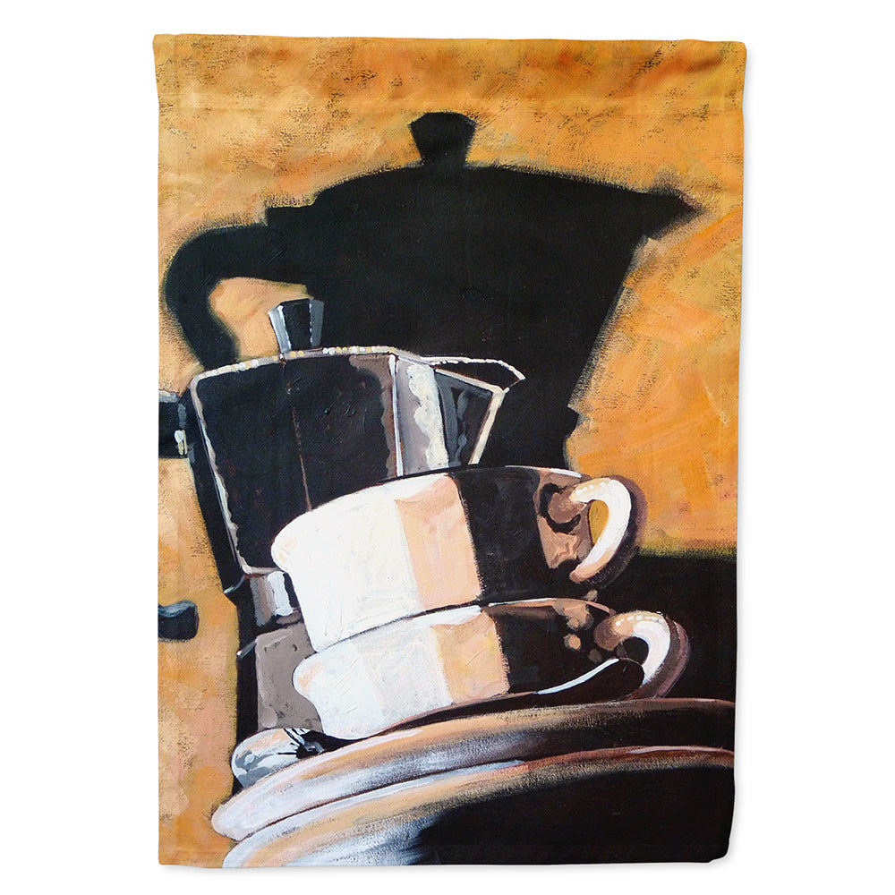 Coffee II by Roy Avis Flag Canvas House Size ARA0087CHF