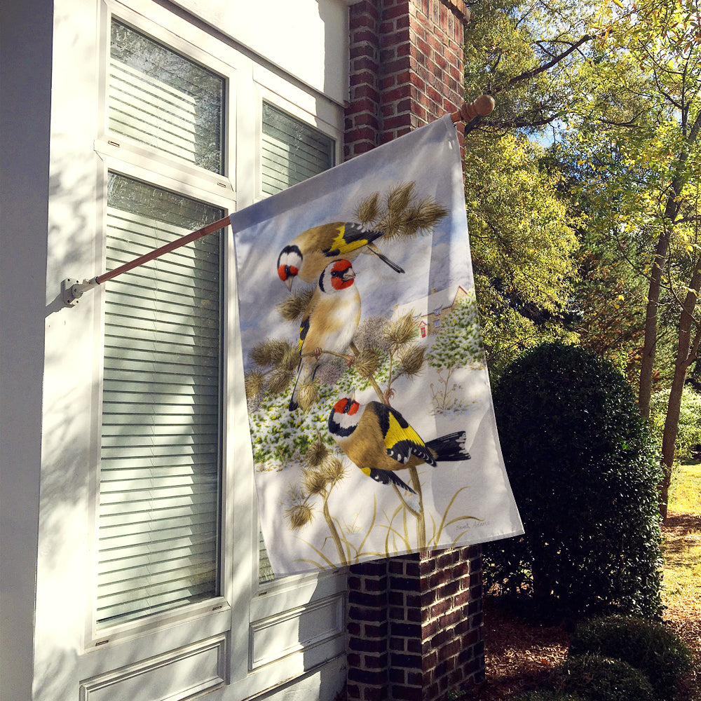 European Goldfinch Flag Canvas House Size ASA2007CHF
