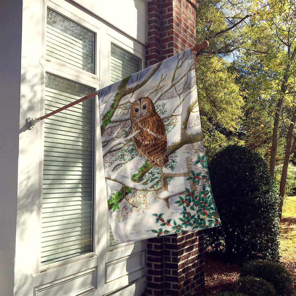 Tawny Owl Flag Canvas House Size ASA2008CHF