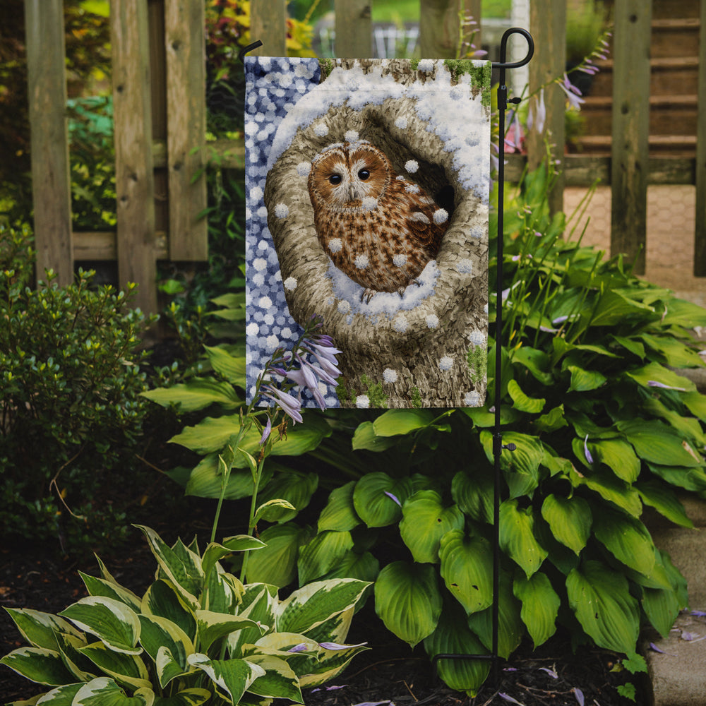 Tawny Owl in the Tree Flag Garden Size ASA2060GF.