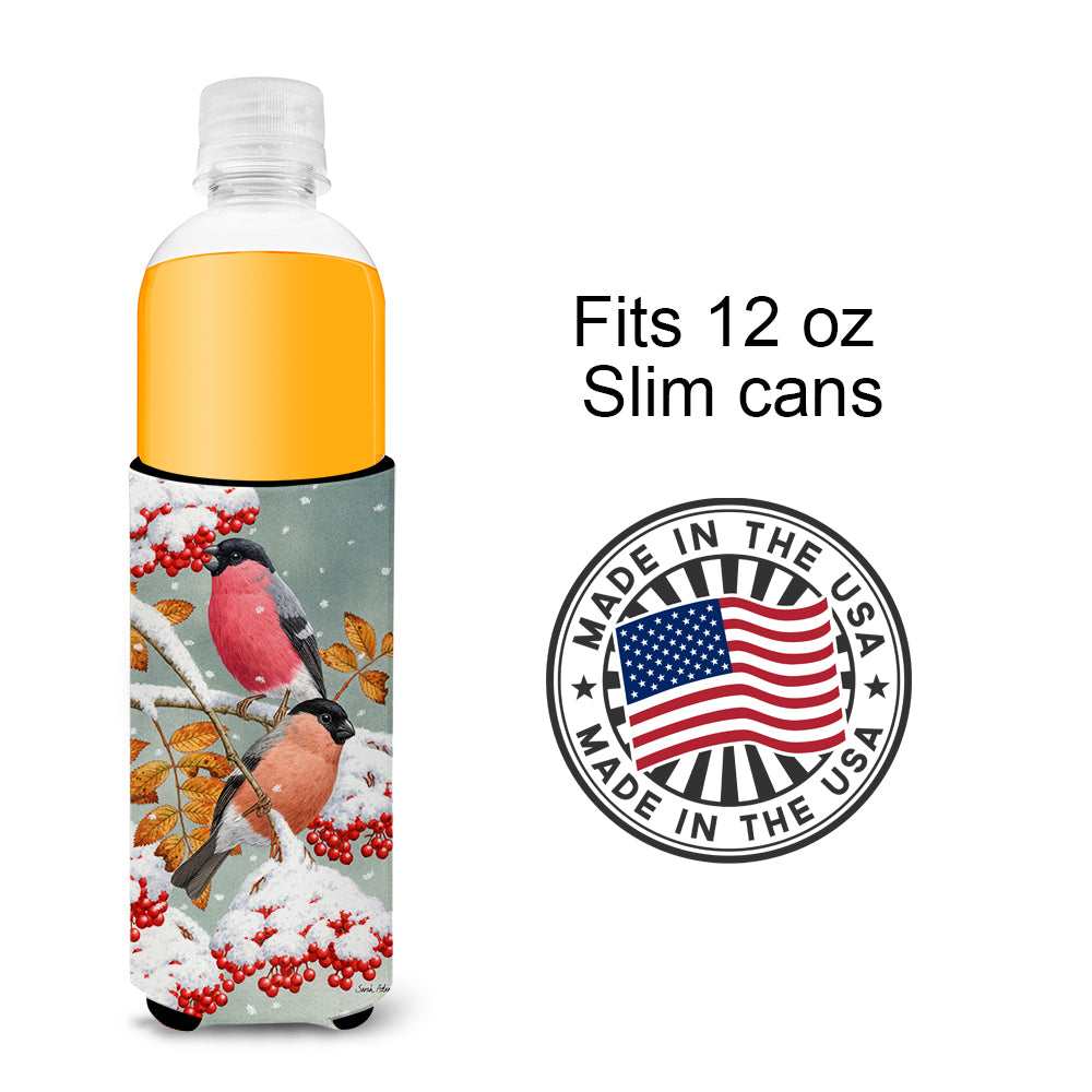 Eurasian Bullfinches Ultra Beverage Insulators for slim cans ASA2063MUK  the-store.com.