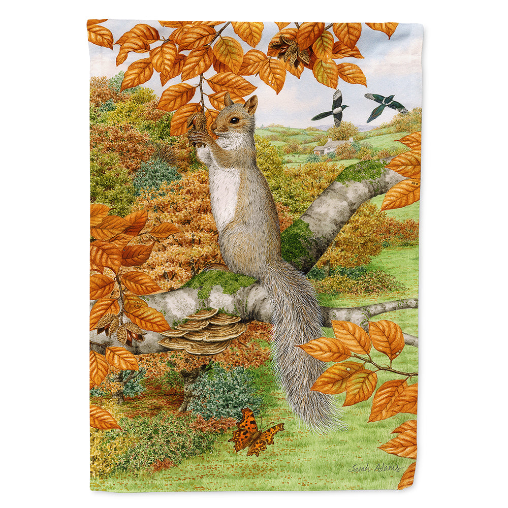 Grey Squirrel Flag Canvas House Size ASA2074CHF