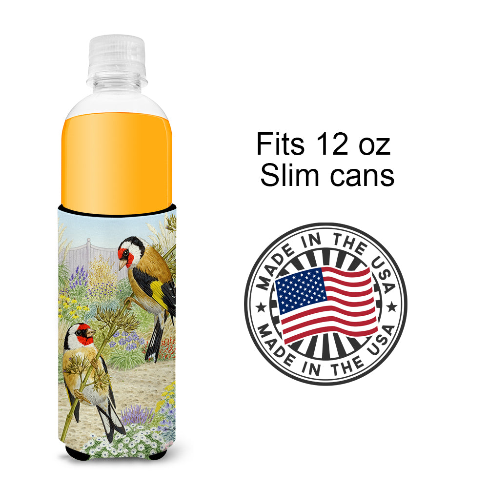 European Goldfinches Ultra Beverage Insulators for slim cans ASA2103MUK