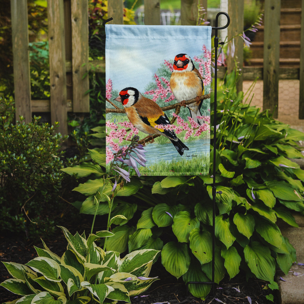 European Goldfinches Flag Garden Size ASA2119GF