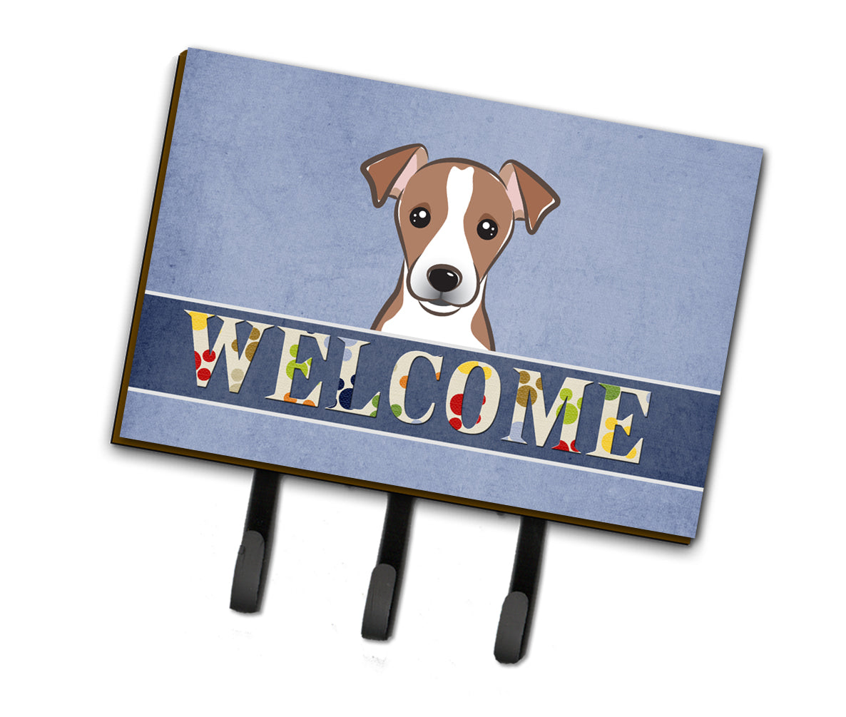 Jack Russell Terrier Welcome Leash or Key Holder BB1446TH68
