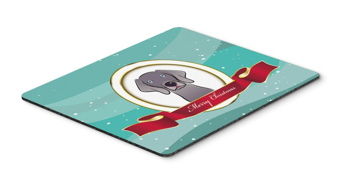 Weimaraner Merry Christmas Mouse Pad, Hot Pad or Trivet BB1541MP by Caroline&#39;s Treasures