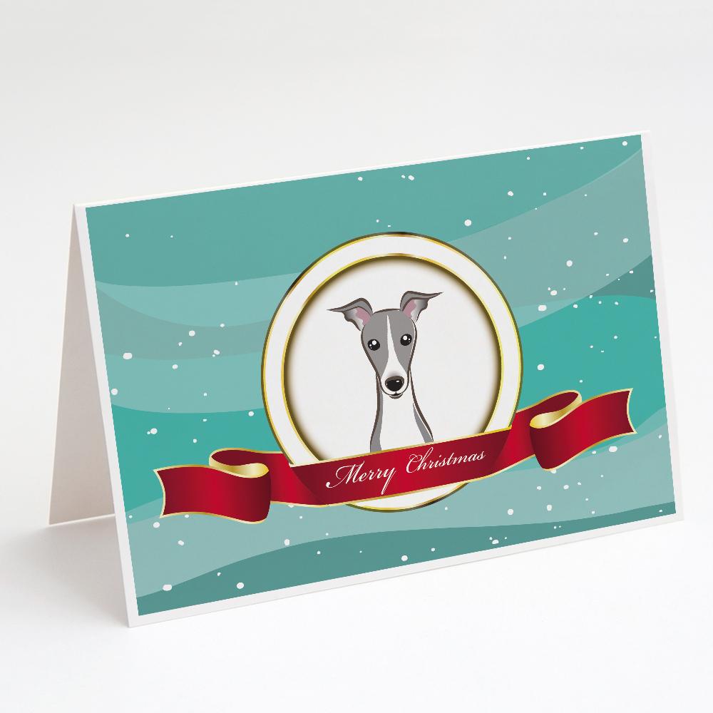 Buy this Italian Greyhound Merry Christmas Greeting Cards and Envelopes Pack of 8