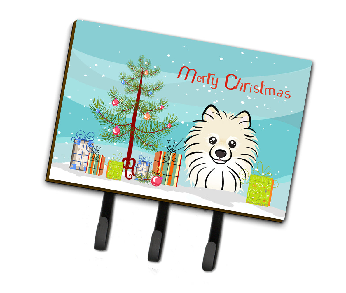 Christmas Tree and Pomeranian Leash or Key Holder BB1579TH68