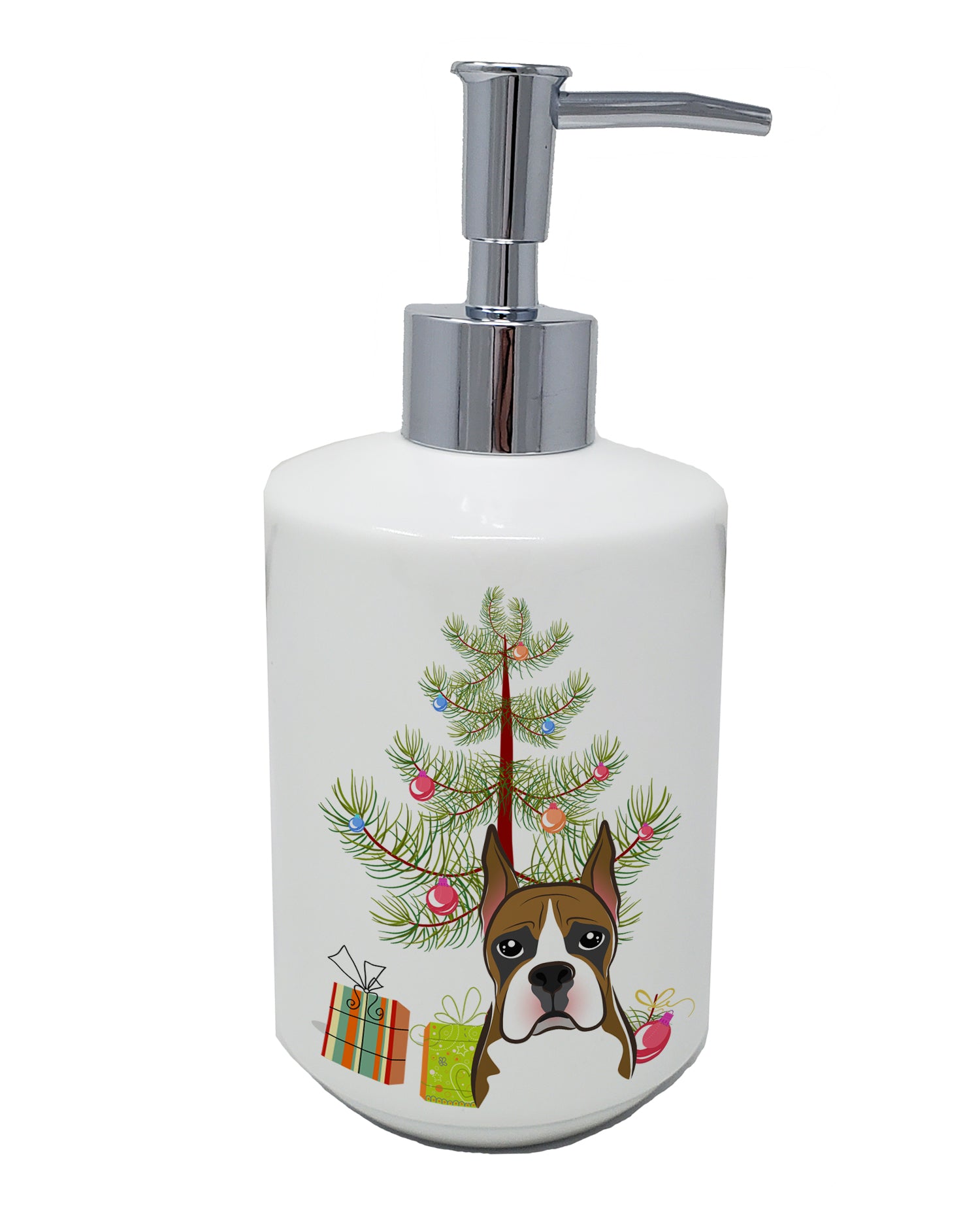 Buy this Christmas Tree and Boxer Ceramic Soap Dispenser