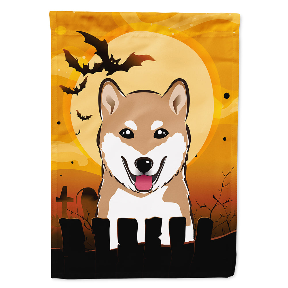 Halloween Shiba Inu Flag Canvas House Size BB1783CHF