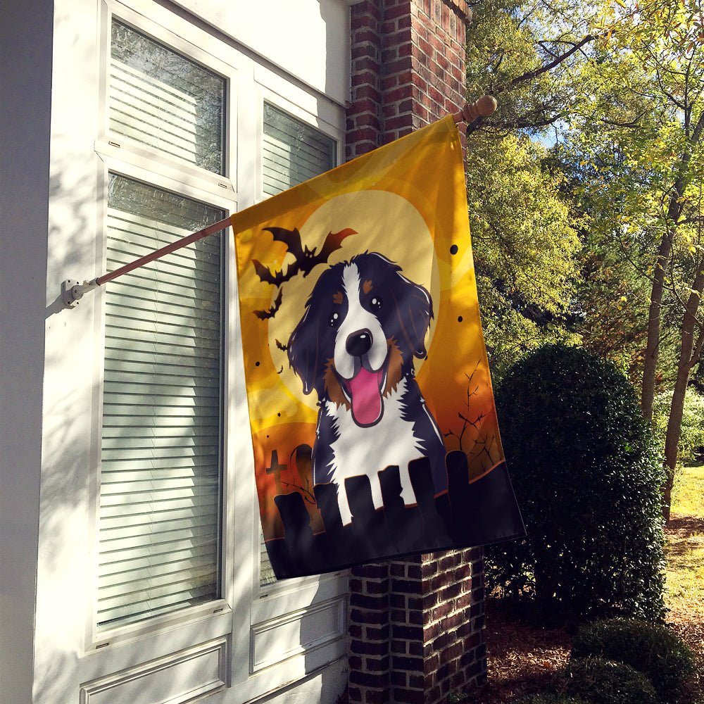 Halloween Bernese Mountain Dog Flag Canvas House Size BB1795CHF