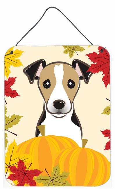 Jack Russell Terrier Thanksgiving Wall or Door Hanging Prints BB2067DS1216 by Caroline's Treasures