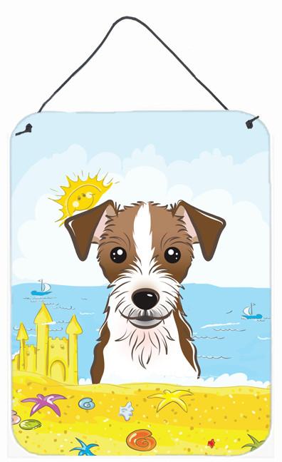Jack Russell Terrier Summer Beach Wall or Door Hanging Prints BB2070DS1216 by Caroline's Treasures