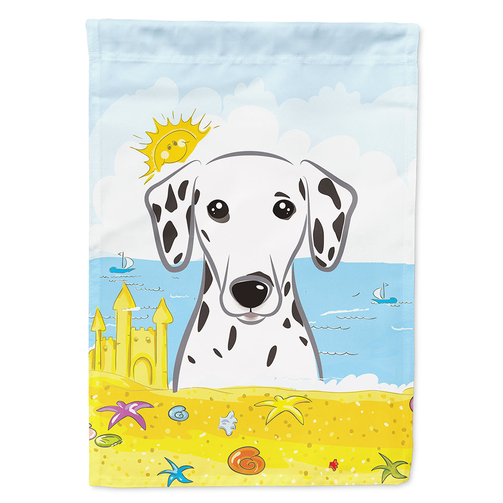Dalmatian Summer Beach Flag Canvas House Size BB2078CHF