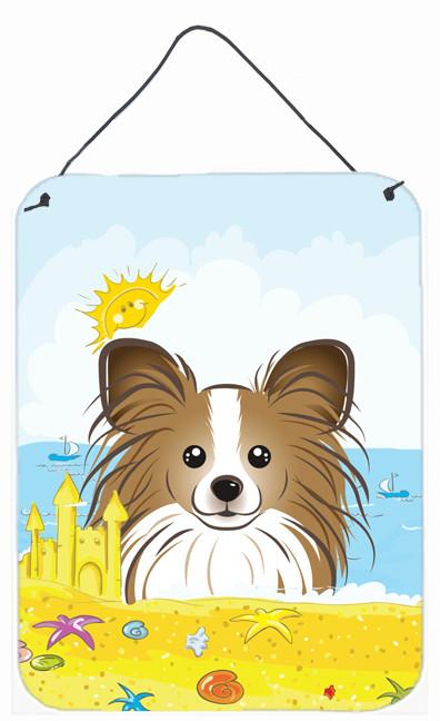 Papillon Summer Beach Wall or Door Hanging Prints BB2116DS1216 by Caroline's Treasures