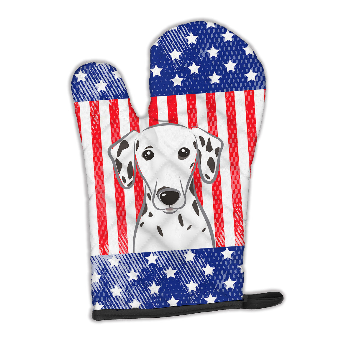 American Flag and Dalmatian Oven Mitt BB2140OVMT  the-store.com.