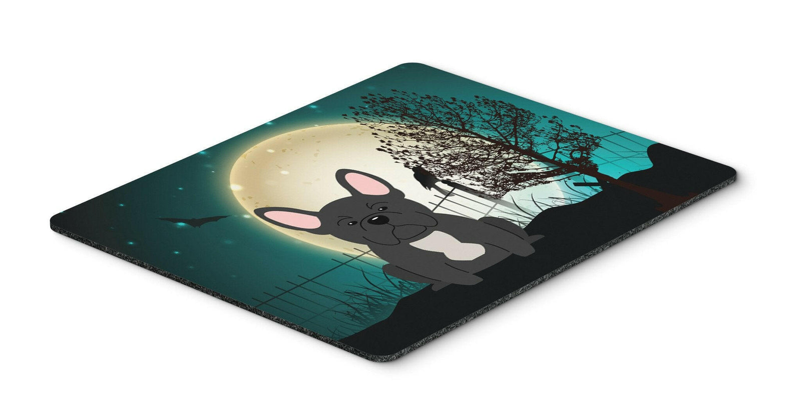 Halloween Scary French Bulldog Black Mouse Pad, Hot Pad or Trivet BB2204MP by Caroline's Treasures