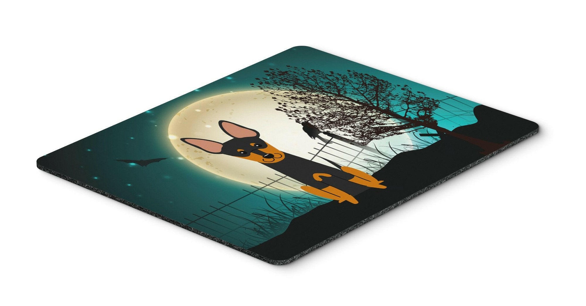 Halloween Scary English Toy Terrier Mouse Pad, Hot Pad or Trivet BB2299MP by Caroline's Treasures