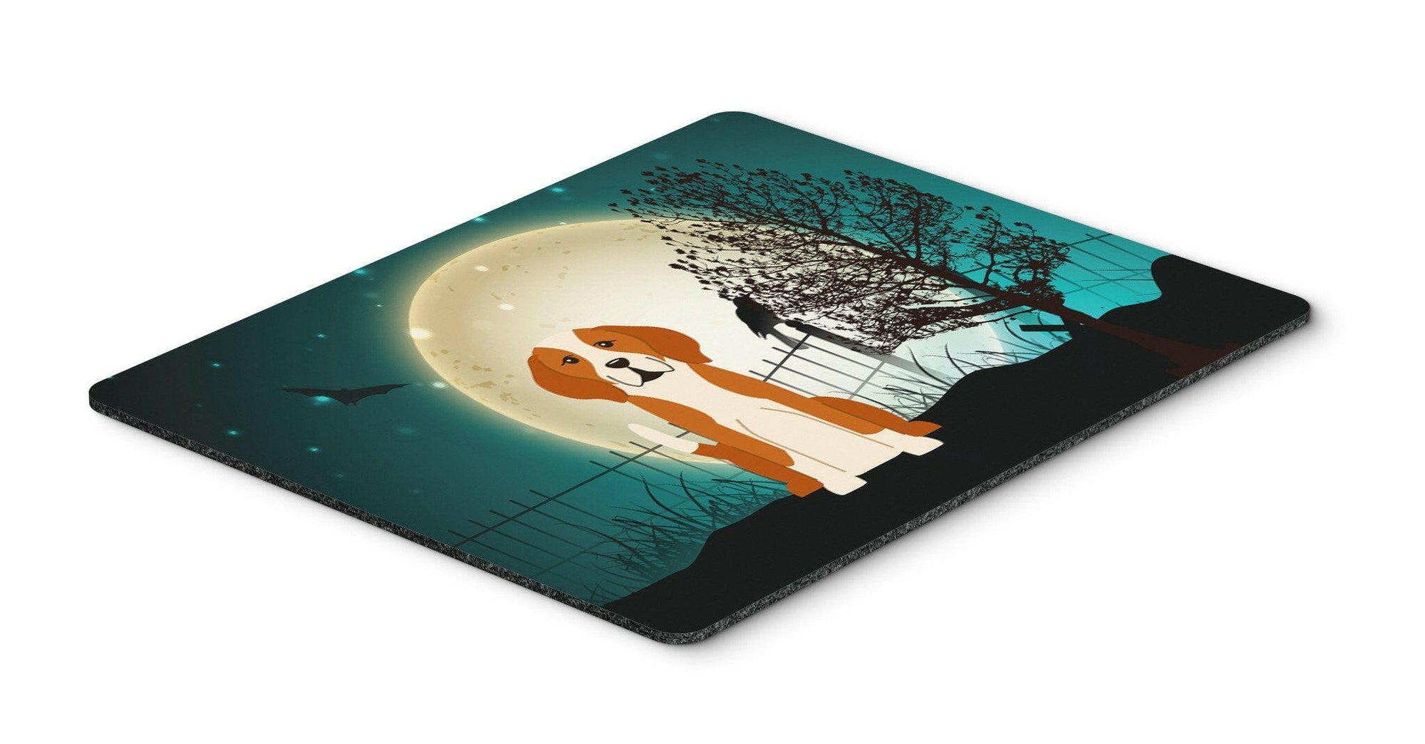 Halloween Scary English Foxhound Mouse Pad, Hot Pad or Trivet BB2300MP by Caroline's Treasures