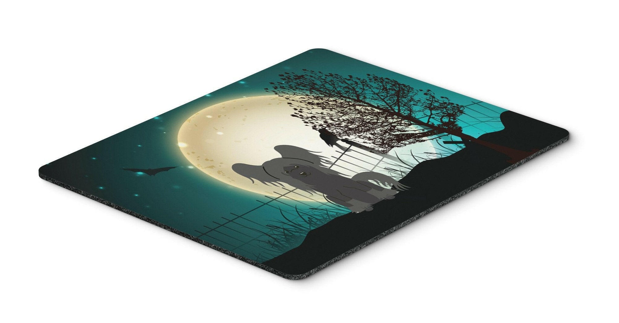 Halloween Scary Chinese Crested Black Mouse Pad, Hot Pad or Trivet BB2302MP by Caroline's Treasures