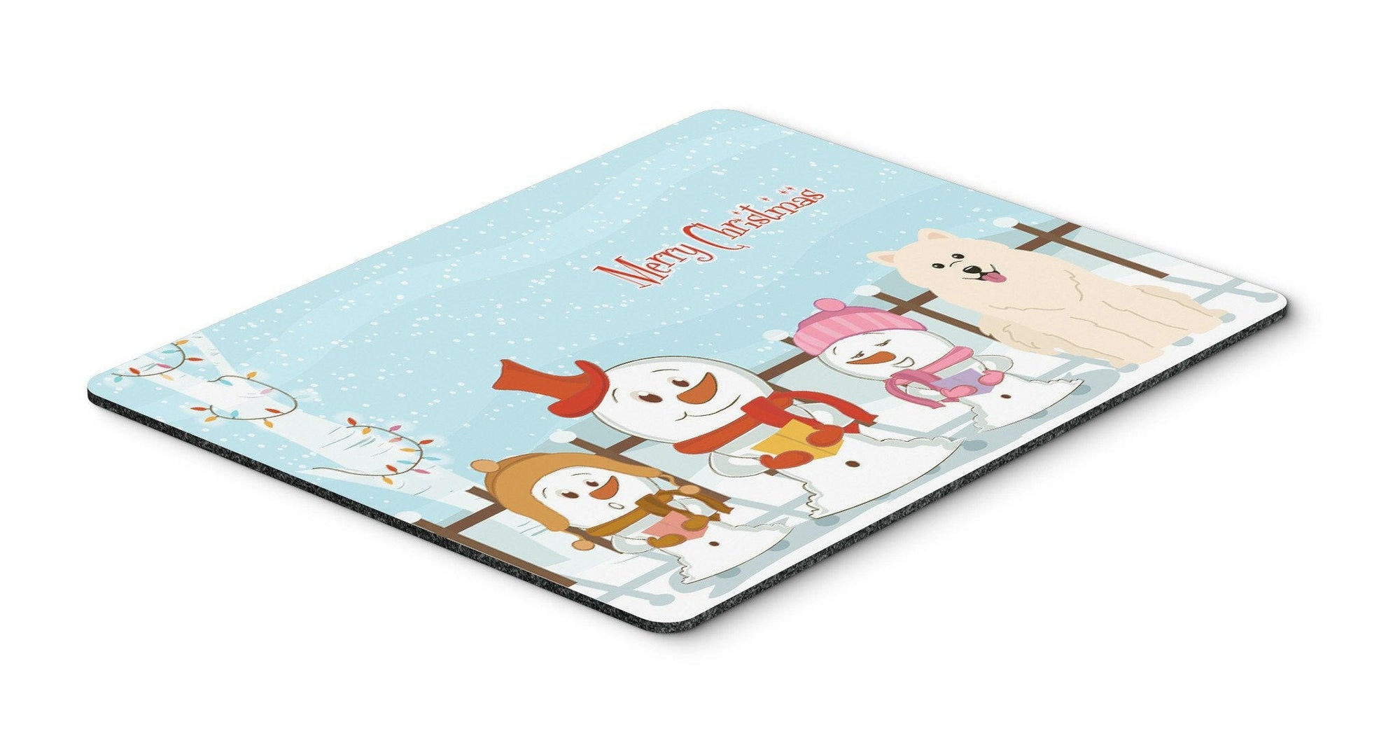 Merry Christmas Carolers Samoyed Mouse Pad, Hot Pad or Trivet BB2361MP by Caroline's Treasures