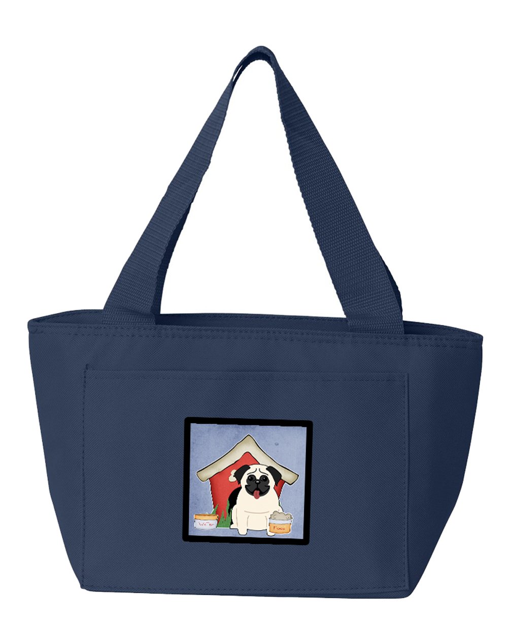 Dog House Collection Pug Cream Lunch Bag BB2758NA-8808 by Caroline&#39;s Treasures