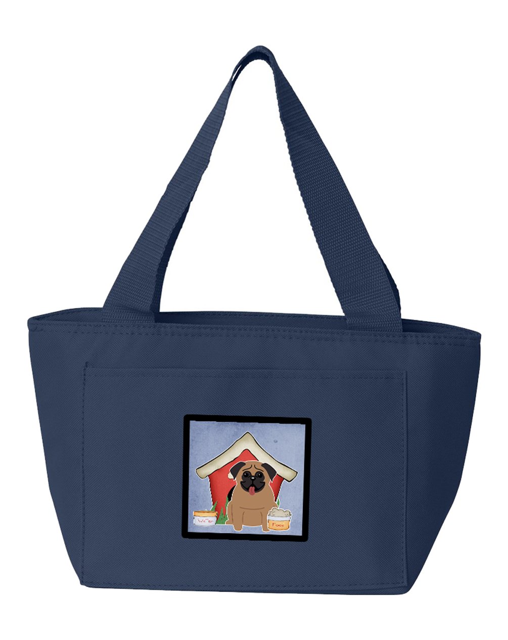 Dog House Collection Pug Brown Lunch Bag BB2759NA-8808 by Caroline's Treasures