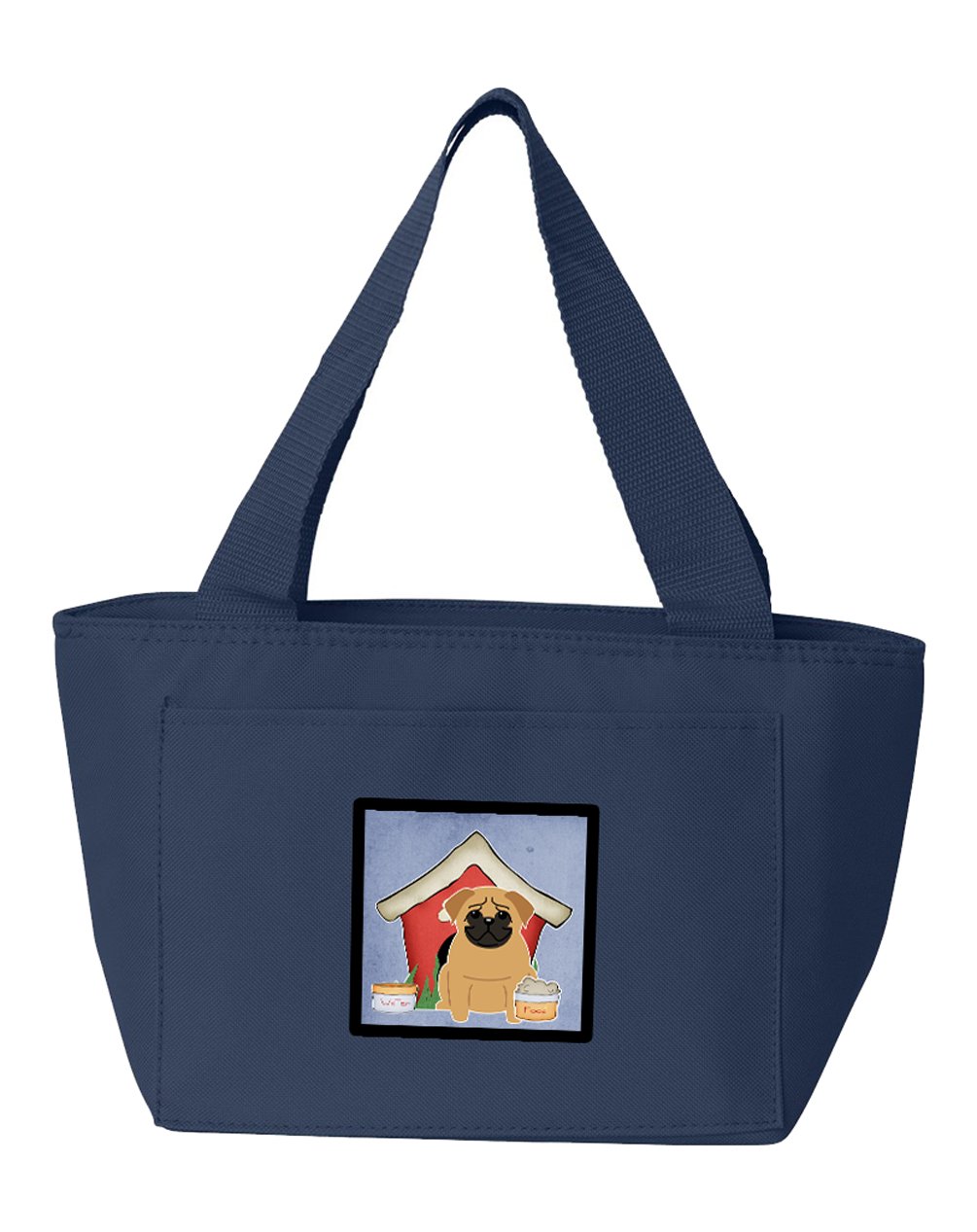 Dog House Collection Pug Brown Lunch Bag BB2761NA-8808 by Caroline's Treasures