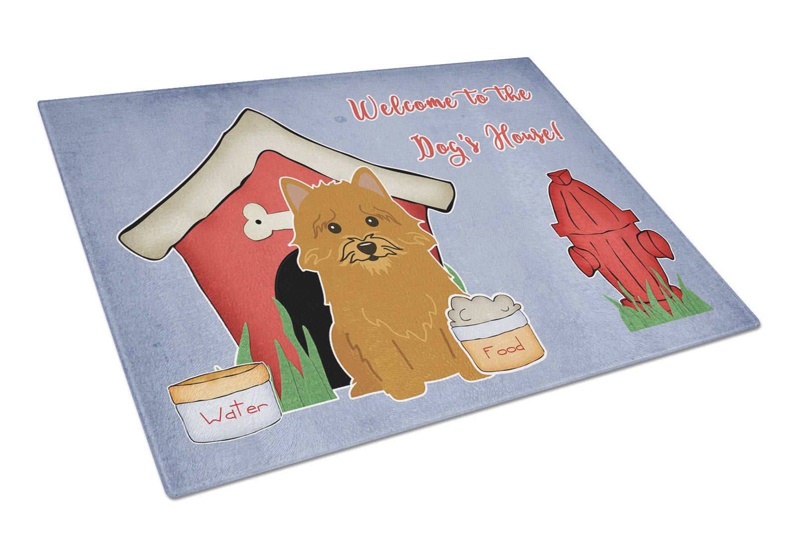 Dog House Collection Norwich Terrier Glass Cutting Board Large BB2774LCB by Caroline's Treasures