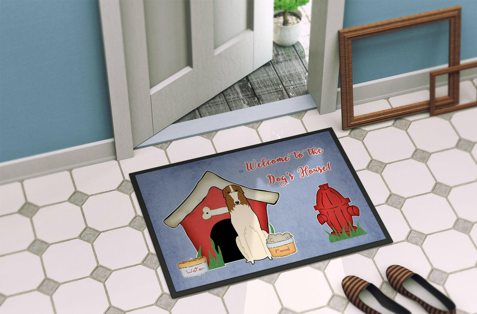 Dog House Collection Borzoi Indoor or Outdoor Mat 24x36 BB2777JMAT - the-store.com