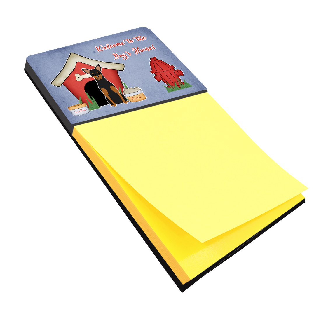 Dog House Collection Manchester Terrier Sticky Note Holder BB2782SN by Caroline's Treasures